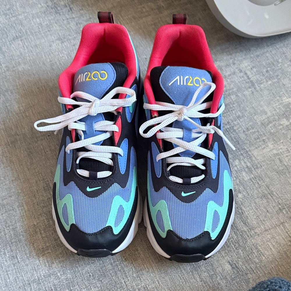 Nike Kids' Blue and Pink Air Max Sneakers